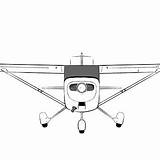 Cessna Clipground sketch template