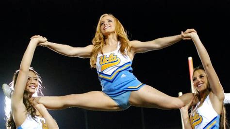 Ucla Cheerleader Fall Two Bruins Sophie Daily Telegraph