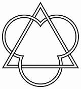 Triangle Trinity Trefoil Symbol Interlaced Symbols Equilateral Christian Architectural Svg Coloring  Pages Holy God Wikipedia Gothic Kids Wallpaper Trinidad sketch template