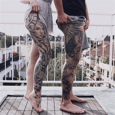 pin meg sleeve tattoos leg sleeve tattoo leg tattoos women