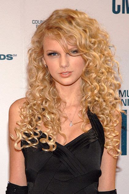 beauty evolution  taylor swift  curly haired cutie   american icon taylor