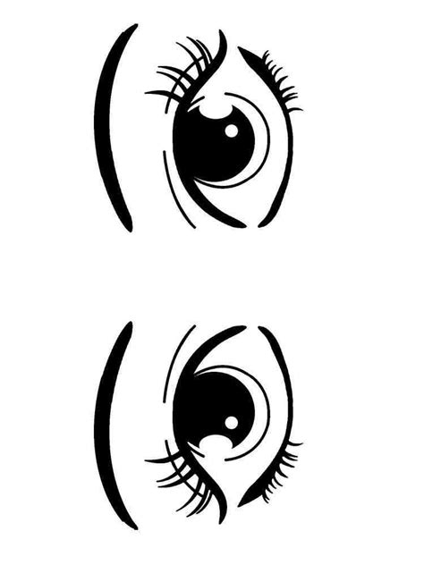 eyes  coloring pages png  file design fonts