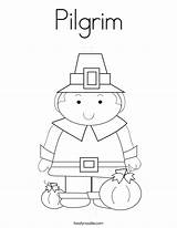 Coloring Pilgrim Boy Pages Thanksgiving Twistynoodle Print Kids Template Sheets Colouring Turkey Templates Book Crafts Built California Usa Noodle Cute sketch template