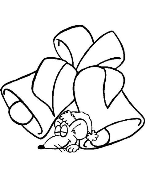 images  coloring pages  bells google search printable christmas