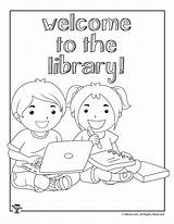 Library Librarian Woo Woojr Bookworm sketch template
