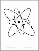 Atom sketch template