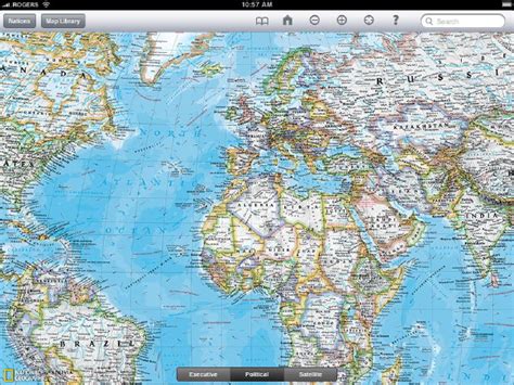map room review national geographic world atlas hd  ipad