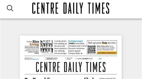 centre daily times weekend print daily eedition centre