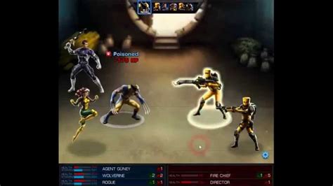 Marvel Avengers Alliance Wolverine 9 Level And Rogue Youtube