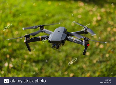 dji mavic pro drone flying shot  top   golf