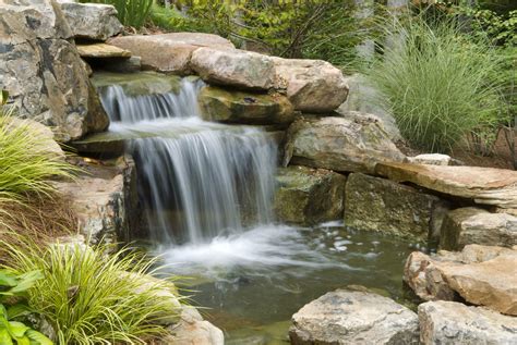 build outdoor waterfalls inexpensively