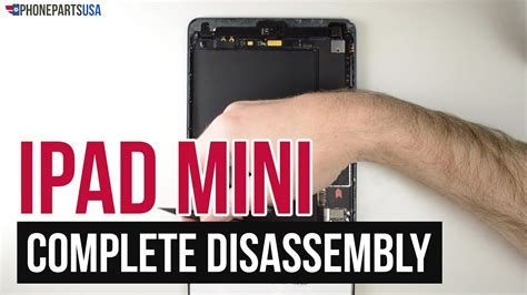 ipad mini repair disassembly video guide youtube