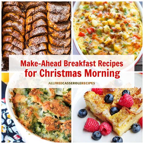 easy   breakfast recipes  christmas morning