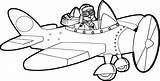 Coloring Airplane Drive Children Wecoloringpage Pages Acessar sketch template