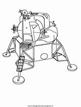 Astronauten Kosmos Espace Kolorowanki Fantascienza Spaziale Nave Dziec Malvorlage Kategorien sketch template
