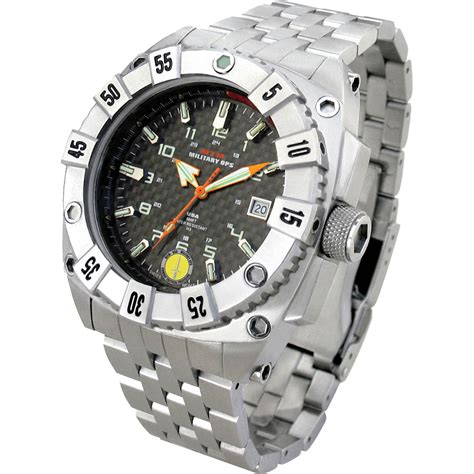 mtm special ops mens silver warrior titanium watch watches military