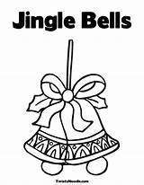 Pages Coloring Bells Jingle Library Clipart Colouring Muno sketch template