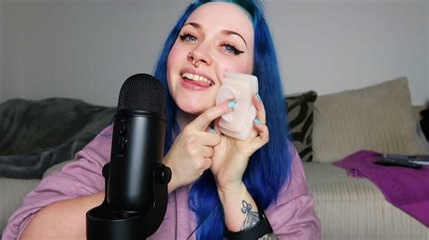 Asmr Ear Eating And Spit Squelching On The Silicone Ear Youtube