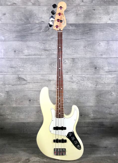 Fender Jazz Bass Longhorn 1993 Olympic White Ss Reverb