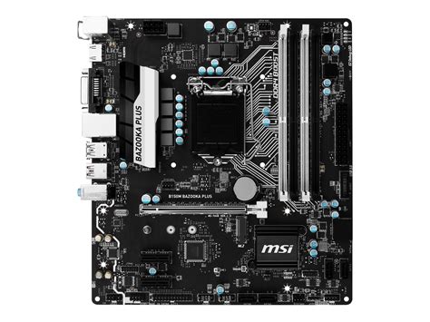 msi bm bazooka  motherboard micro atx lga socket  chipset usb  gen