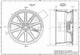 Wheel Drawing Car Autocad Engineering Cad Solidworks Drawings Blueprints Technical Blueprint Sketch Google Mechanical Isometric Wheels Industrial Plan Projects 3d sketch template