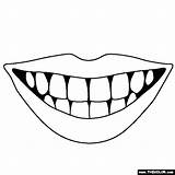 Teeth Coloring Pages Color Mouth Gif Preschool Lips Kids Cartoon Mouths Thecolor Dental Visit Body sketch template