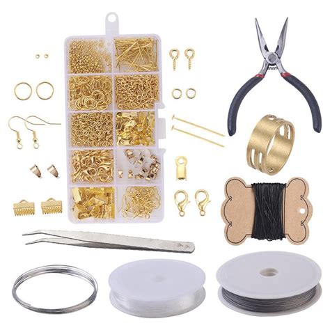 diy jewelry making supplies kit jewelry repair tools  earrings
