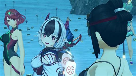 Xenoblade Chronicles 2 Swimsuit Edition Blade Quest Cutscenes