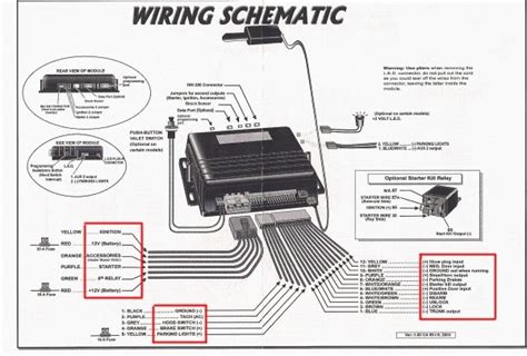 auto command remote starter wiring diagram