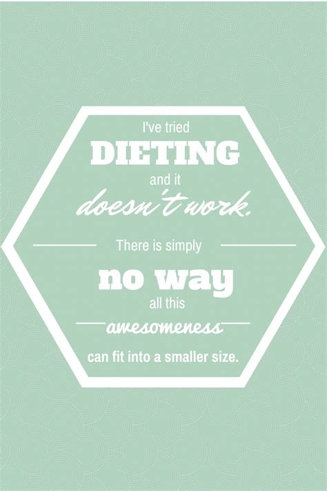 funny dieting quote  simple