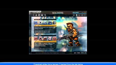 strike force heroes  hacked  updated  working god mode unlimited weapons  golden