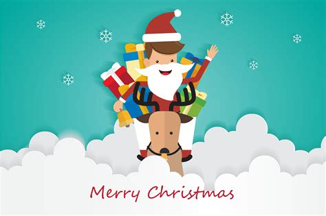 merry christmas santa claus illustrations creative market