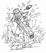 Clone Trooper Troopers Sniper Ausmalbilder Mia Tribble Coloringpagesonly sketch template