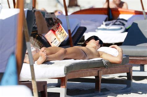 Actress Lucy Aragon Topless Sunbathing In Miami Scandal Planet