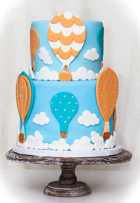 Hot Air Balloon Themed Cake By Sweet Art Bake Shop L Cakes2018 Hot