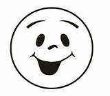 Smiley Face Coloring Emoji Printable Pages Happy Faces Smile Clip Choose Board Kids sketch template