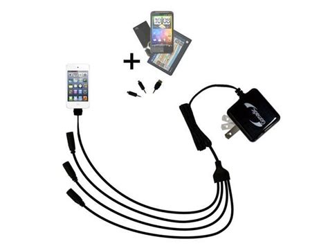 quad output wall charger includes tip   apple ipod touch  generation neweggcom