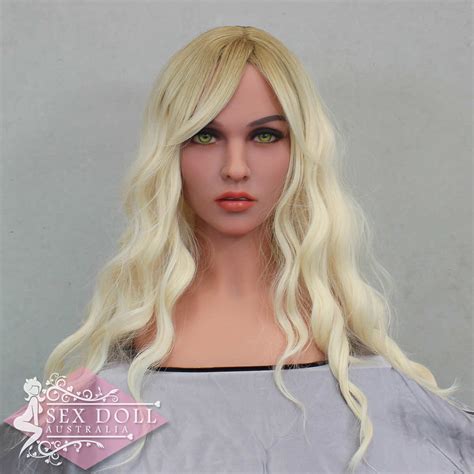 Deluxe Wig Nordic Blonde Semi Long Waves Sex Doll Australia