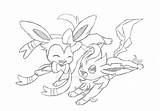 Sylveon Leafeon Pages sketch template