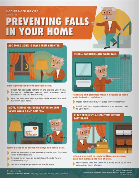 preventing falls   home fall prevention home safety tips