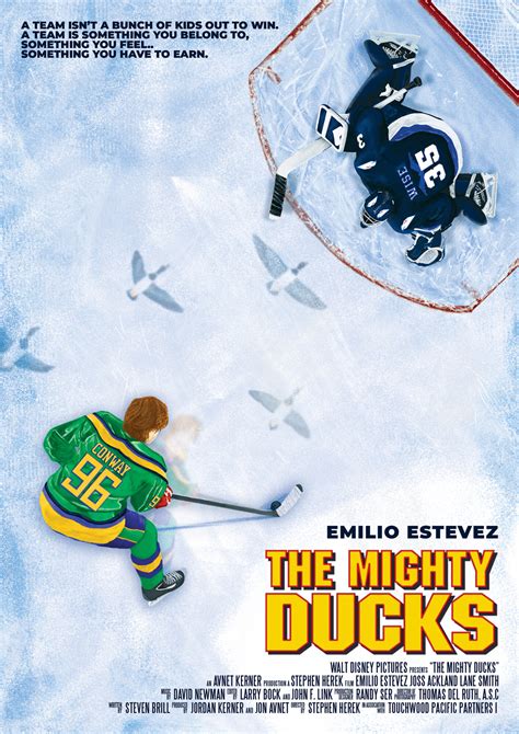 mighty ducks  phil shelly creative posterspy