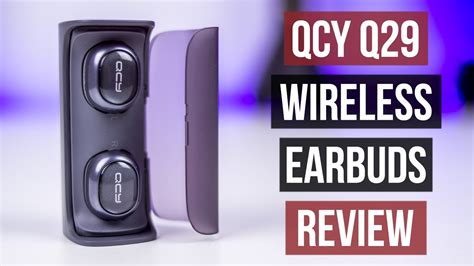 qcy  pro wireless earbuds review affordable airpods alternative youtube