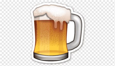 beer glasses emoji lager sticker beer beer bottle smiley emoticon png pngwing