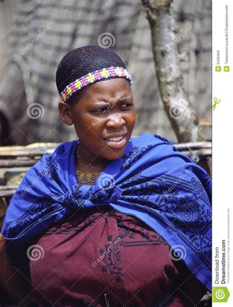 Zulu Woman Editorial Stock Image Image 5440404