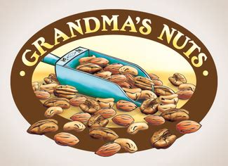 grandmas nuts  behance