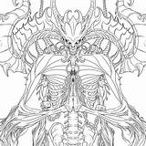 Diablo Coloring Pages Drawing Games Drawings sketch template