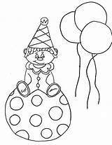Coloring Clown Pages Face Printable Kids Happy Ball Template Sad Craft Bestcoloringpagesforkids sketch template