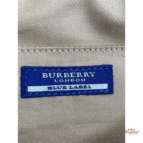 burberry bags authentic burberry blue label nova check  bag poshmark