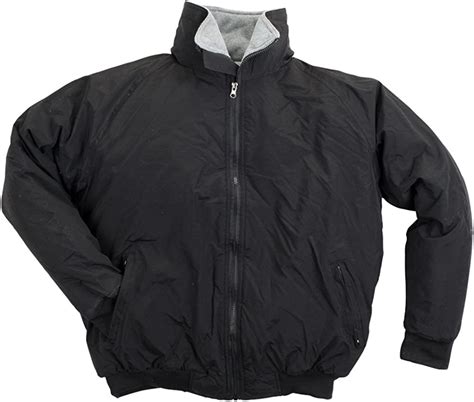 north  mens nylon  season jacket polar fleece lined small black  amazon mens