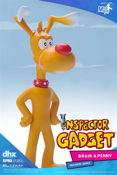 Inspector Gadget Brain And Penny Quick Toy